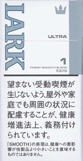 云雀（Lark）Ultra 1mg 加长硬盒款 | 20 支 / 盒 | 焦油 1mg / 尼古丁 0.1mg/3031