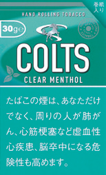 COLTS CLEAR MENTHOL | 清澈薄荷风味手卷烟丝 | 30g装/2429