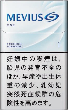 梅比乌斯 1mg 硬盒款 | 20 支 / 盒 | 焦油 1mg / 尼古丁 0.1mg/1356